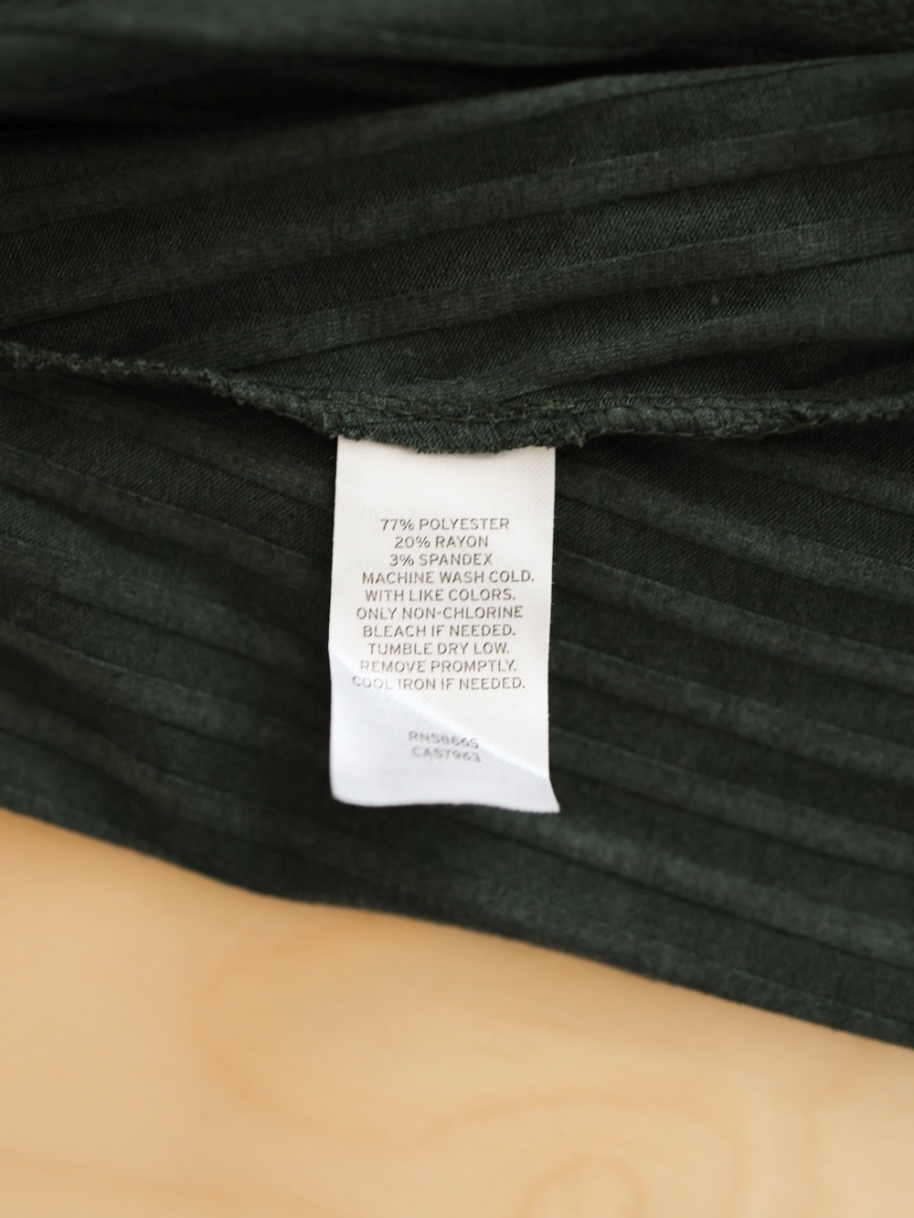 Dark Green Ribbed V-Neck Short Sleeve Tennis Mini Dress - Picture 7 of 7